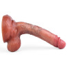 RealCockz Gode Curved Big 16 x 3.6cm Marron
